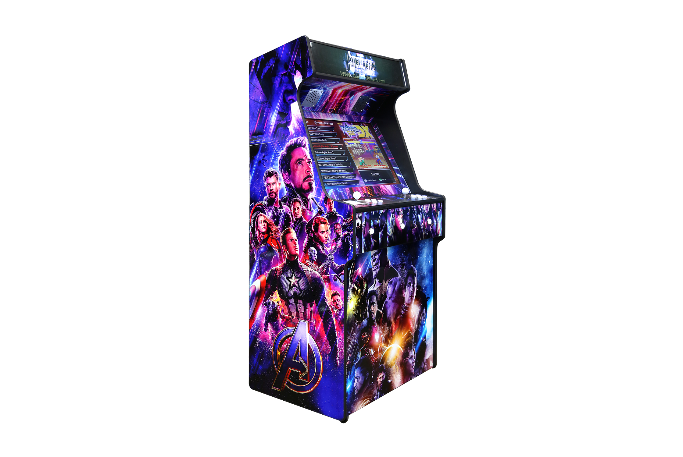 Avengers Upright Arcade Machine, 3200 Games, 32 Inch Samsung HD Screen, 