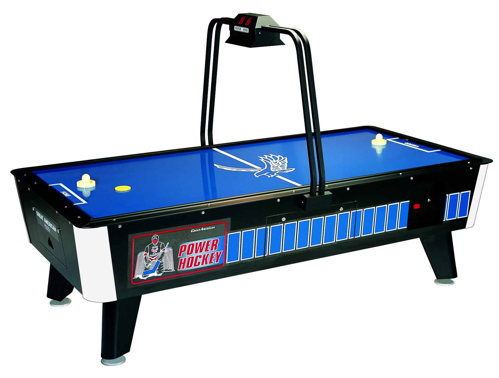 Table Air Hockey 8' avec pointage électronique - Power hockey