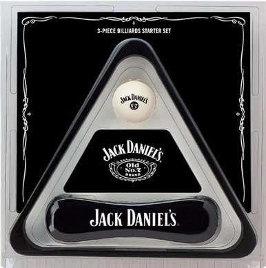 Jack Daniel 3-Piece Billard Starter Set	 		 		