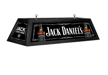 Jack Daniel Billard Lamp 		