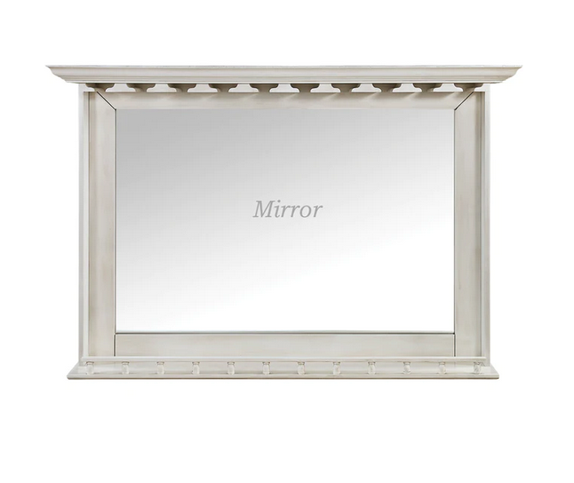 Miroir A Bar- Antique White