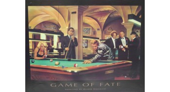 Billiard Poster game of fate