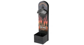 Harley Davidson® Flames Wall Mount Bottle Opener