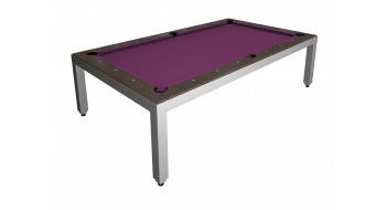  Table Diner Billard Fusion Table Aluminium 7p