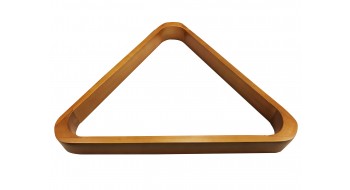 Triangle de billard en bois, pour boules  2¼ pouces noir ou brun ou naturel